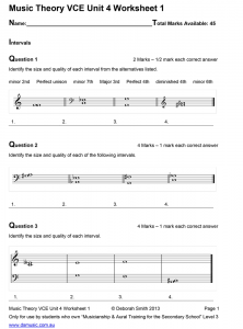 Music-Theory-VCE-Unit-4-Worksheet-1-Student-1